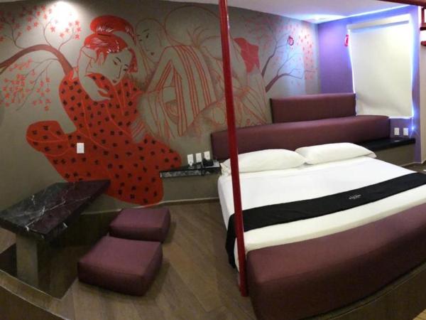 Motel Tatami : photo 2 de la chambre suite lit queen-size avec baignoire spa