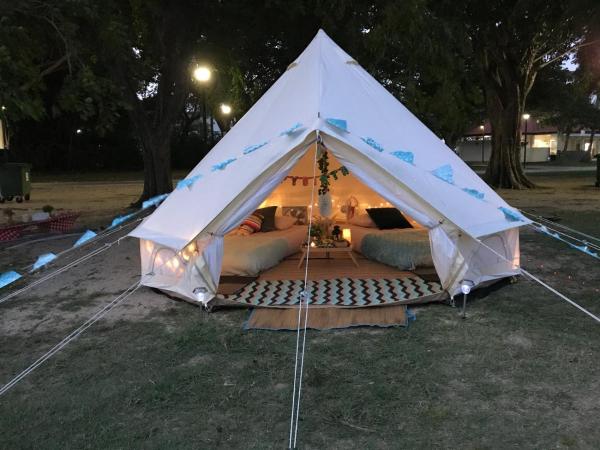 Glamping Kaki - Medium Bell Tent : photo 2 de la chambre tente