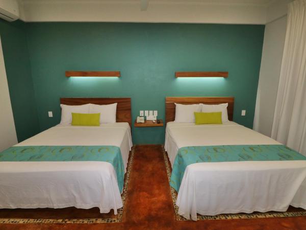 Punta Zicatela Hotel - Adults Only : photo 7 de la chambre chambre lits jumeaux avec terrasse