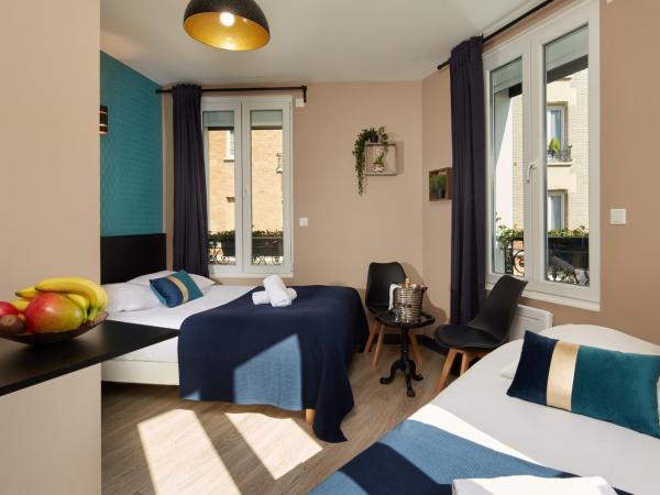 Résidence AURMAT - Appart - Hôtel - Boulogne - Paris : photo 3 de la chambre studio (3 adultes) - 106 rue de paris