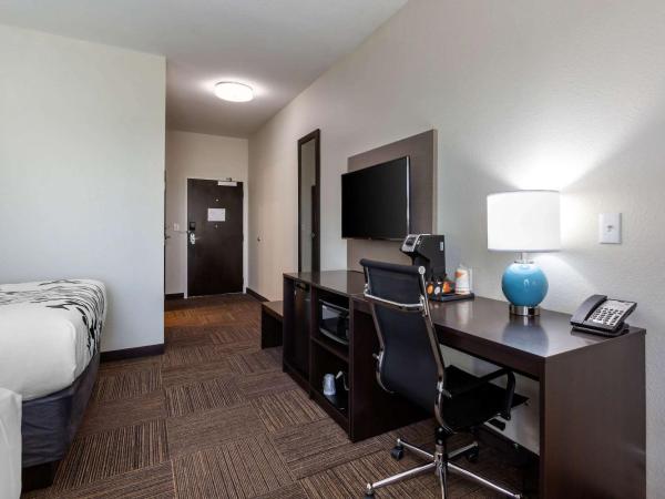 Sleep Inn & Suites Tampa South : photo 2 de la chambre chambre avec 2 lits queen-size - accessible aux personnes à mobilité réduite - non-fumeurs