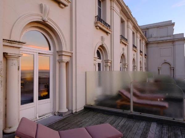 Thermae Palace : photo 6 de la chambre chambre double supérieure avec terrasse - vue sur mer 