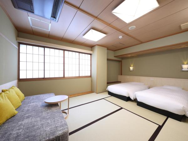 Gion Ryokan Karaku : photo 7 de la chambre chambre lits jumeaux avec tatami