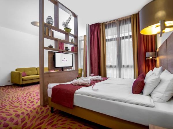 Rubin Wellness & Conference Hotel : photo 2 de la chambre chambre double ou lits jumeaux deluxe – vue sur jardin