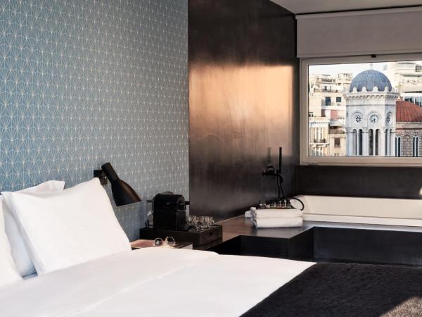 Athens4 : photo 3 de la chambre loft avec jacuzzi - vue sur athènes