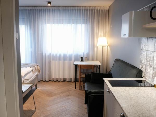 Saga Studios by Heimaleiga : photo 9 de la chambre studio sous-sol