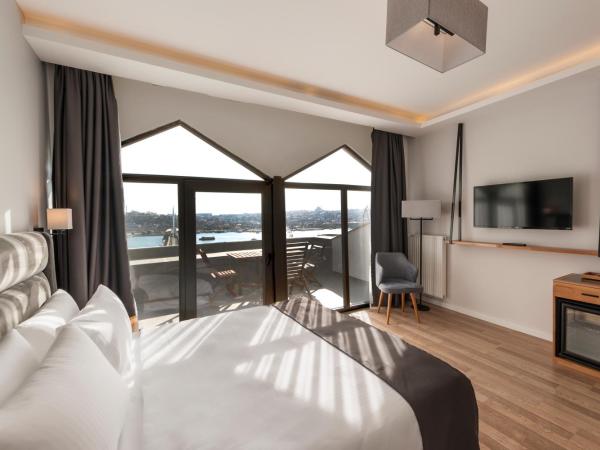 DORUK PALAS HOTEL : photo 6 de la chambre chambre double deluxe avec balcon - vue sur mer