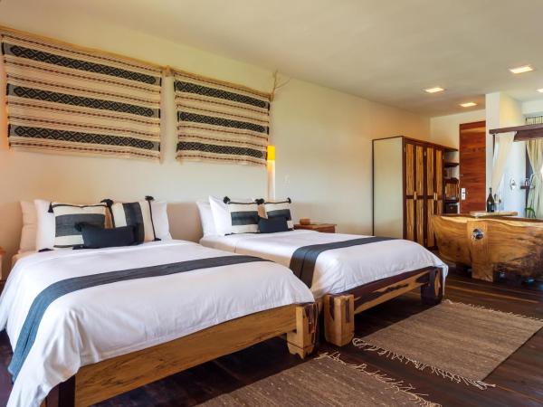 Kanan Tulum Treehouse, Rooftop, Beach Club & Spa - Adults Only : photo 8 de la chambre chambre 2 lits doubles - 1er Étage - vue sur jungle
