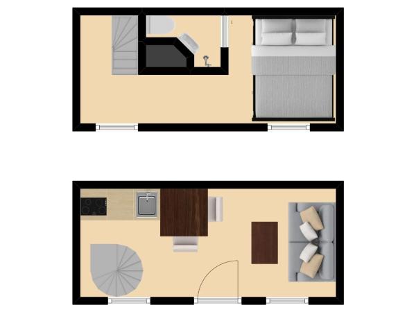 Plantage Garden Apartments : photo 3 de la chambre appartement 1 chambre