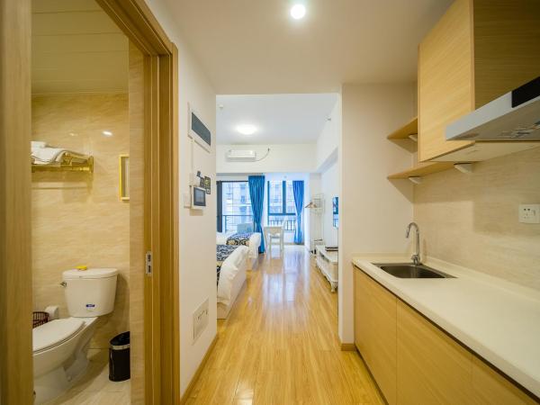 Guangzhou Laiste ApartHotel Science City Greenland Central Plaza Branch - Free Shuttle Bus to Canton Fair Complex During Canton Fair Period : photo 7 de la chambre studio