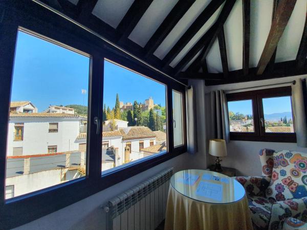 Casa del Aljarife : photo 1 de la chambre chambre lits jumeaux supérieure - vue sur alhambra