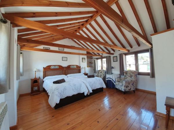 Casa del Aljarife : photo 2 de la chambre chambre double 2 lits avec terrasse privée - vue sur l'alhambra