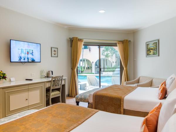 Anantasila Beach Resort Hua Hin : photo 1 de la chambre chambre lits jumeaux côté piscine