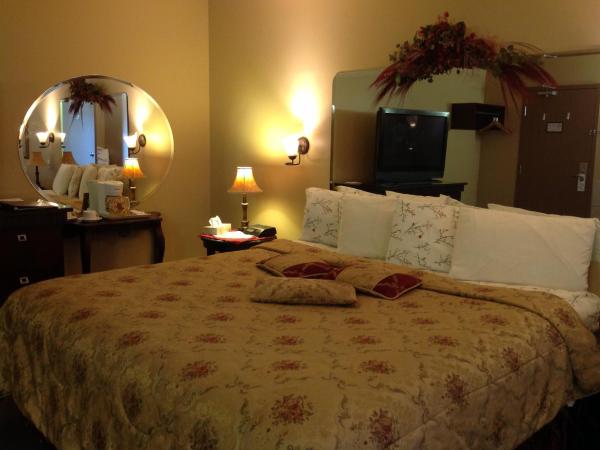 Hotel Citadelle : photo 4 de la chambre chambre lit king-size avec bain à remous