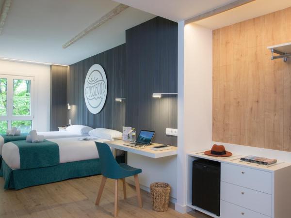 Casual de las Olas San Sebastián : photo 5 de la chambre chambre lits jumeaux