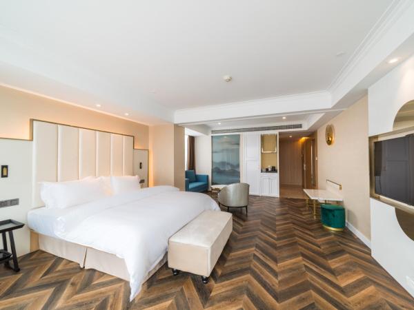 Metropolo Jinjiang Wuhan Optics Valley Science and Technology Exhibition Center : photo 1 de la chambre elegant business suite