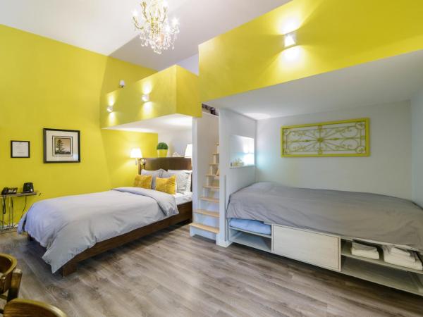 Auberge aux Deux Lions : photo 5 de la chambre chambre familiale supérieure