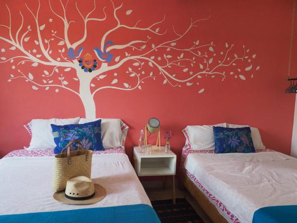 Azul Cielo Hostel : photo 1 de la chambre chambre deluxe avec 2 lits doubles