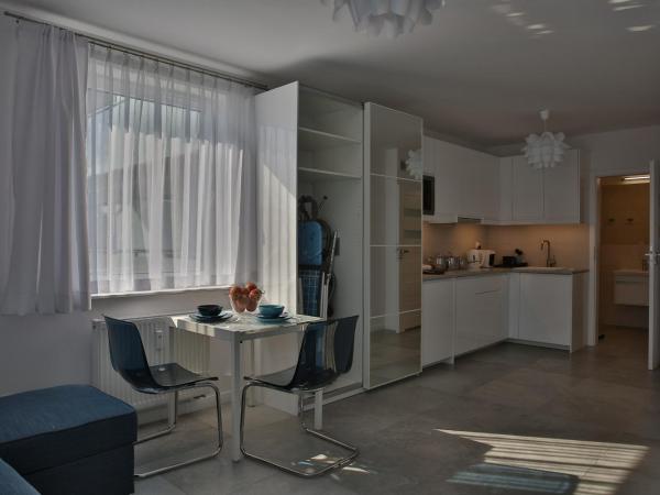 Apartamenty BLIŻEJ MORZA Siłownia i Taras Widokowy Kołobrzeg by Noclegi Renters : photo 10 de la chambre studio avec balcon 