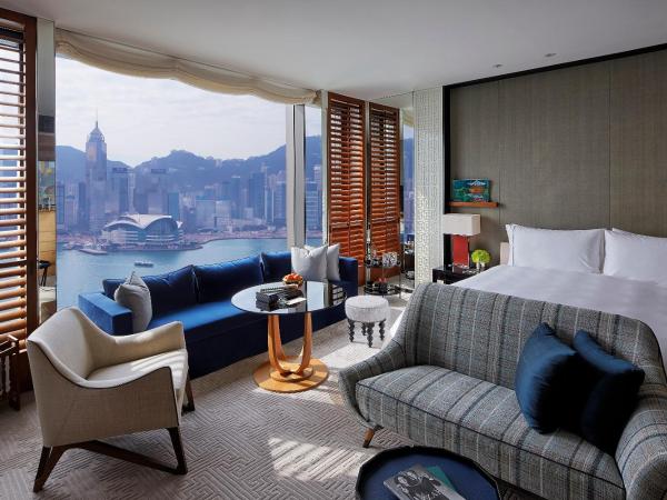 Rosewood Hong Kong : photo 3 de la chambre grande chambre lit king-size - vue sur port