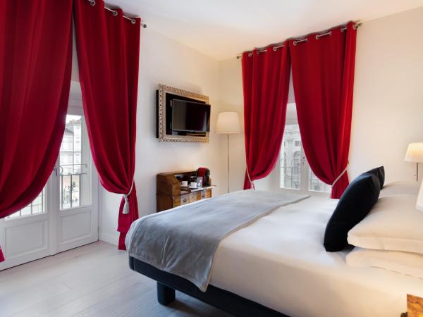 Corte Realdi Luxury Rooms Torino : photo 9 de la chambre chambre double deluxe avec vue sur château