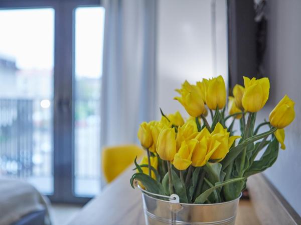 RAJSKA 3 by PI Apartments : photo 4 de la chambre hébergement jaune