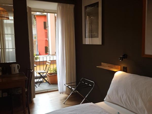 Garni Giacometti : photo 3 de la chambre chambre double avec balcon