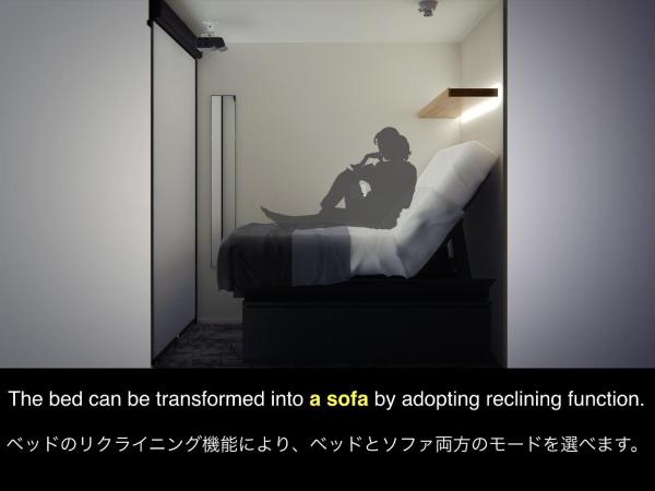 The Millennials Fukuoka : photo 9 de la chambre smart pod - female only