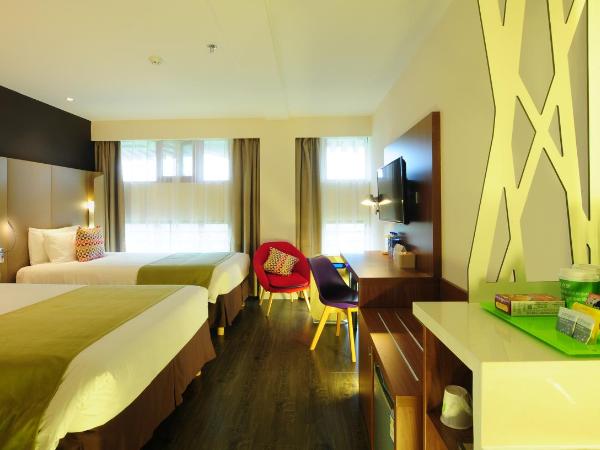 Campanile Xi'an Bell Tower Huimin Street : photo 2 de la chambre chambre lits jumeaux supérieure