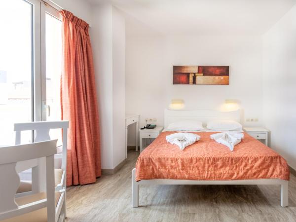 Irini Apartments : photo 3 de la chambre studio avec balcon - vue sur piscine 