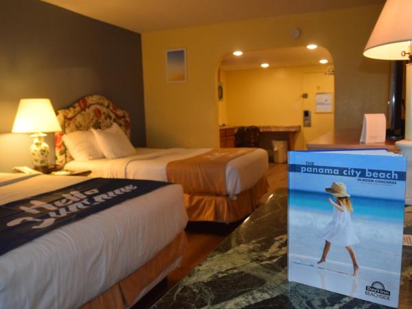 Days Inn by Wyndham Panama City Beach/Ocean Front : photo 5 de la chambre studio avec 2 lits queen-size - vue sur plage - non-fumeurs