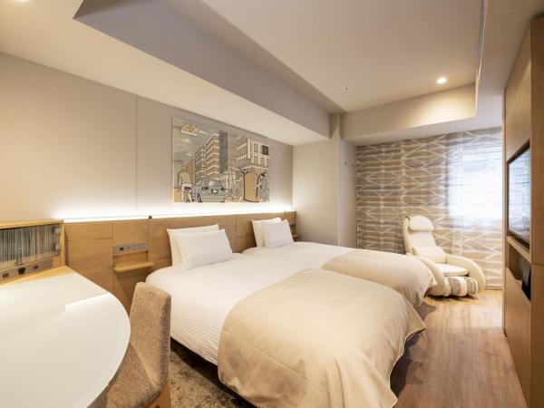 remm Tokyo Kyobashi : photo 3 de la chambre chambre lits jumeaux - non-fumeurs