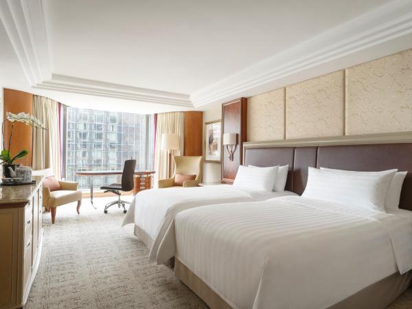 Kowloon Shangri-La, Hong Kong : photo 2 de la chambre chambre lits jumeaux deluxe - vue latérale sur port