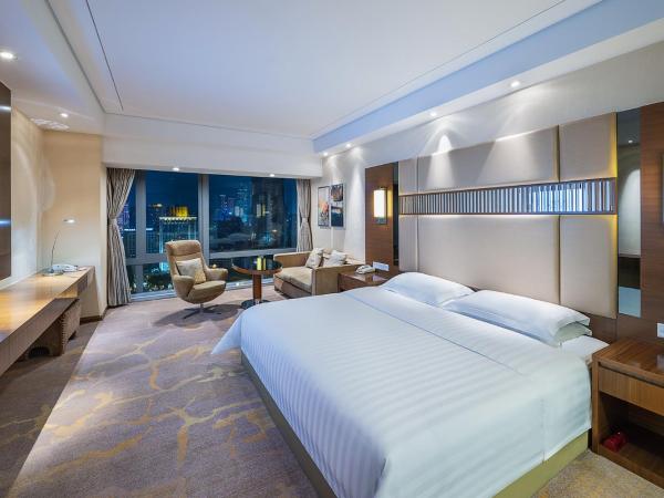Galaxy minyoun Chengdu Hotel : photo 4 de la chambre chambre lit king-size de luxe - vue sur rivière