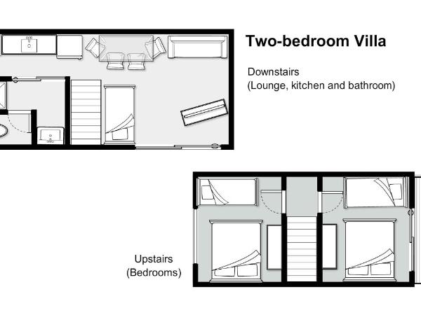 Barcelona Motel : photo 7 de la chambre villa 2 chambres :