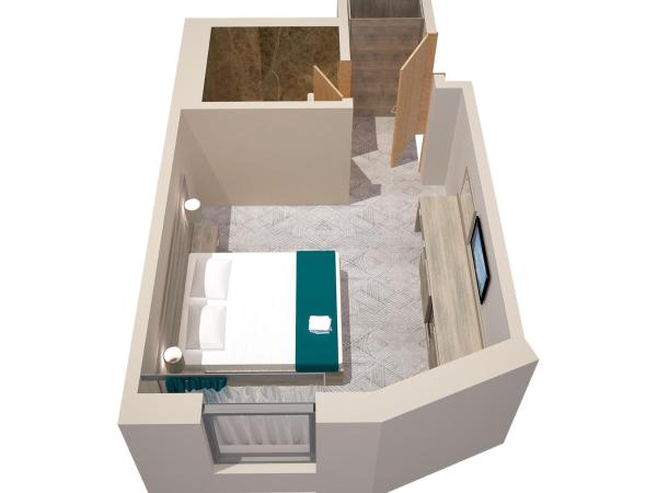 The Lion & Key Hotel : photo 10 de la chambre chambre double