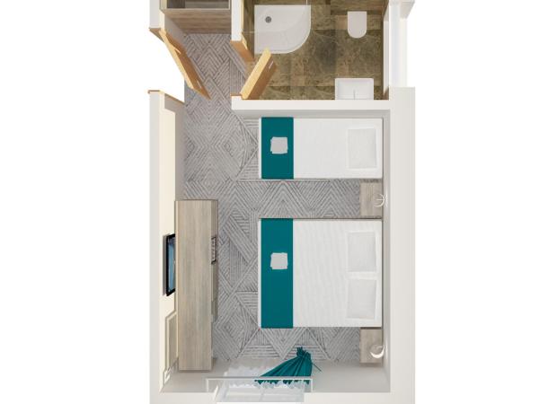 The Lion & Key Hotel : photo 10 de la chambre chambre familiale