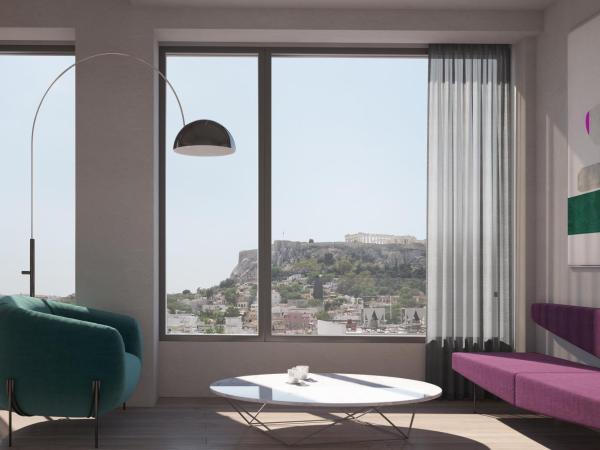 Athens Utopia Ermou : photo 1 de la chambre suite junior avec vue sur l'acropole