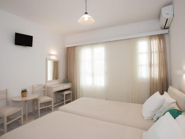 Hotel Charissi : photo 4 de la chambre chambre lits jumeaux - vue sur jardin