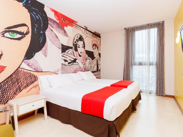 Hotel Gran Bilbao : photo 2 de la chambre cet hébergement familial comprend 2 chambres