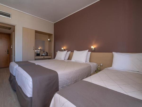 Acropolis View Hotel : photo 2 de la chambre chambre lits jumeaux avec lit d'appoint - vue sur acropole