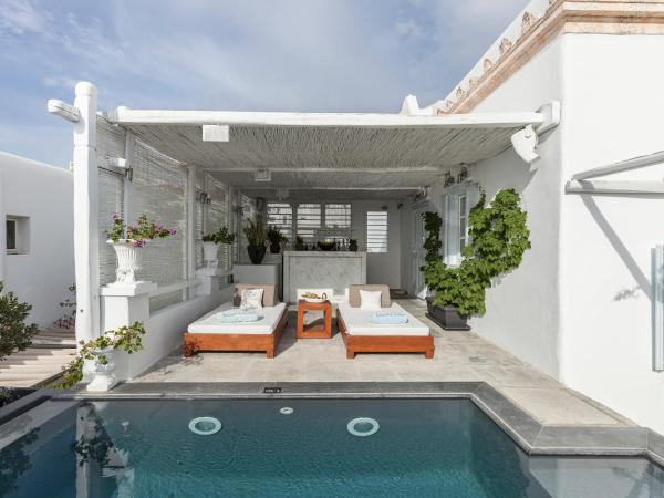 Belvedere Mykonos - Main Hotel - The Leading Hotels of the World : photo 4 de la chambre demeure de caractère belvédère avec piscine privée - vue sur mer