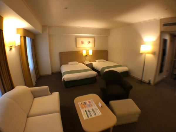 Chateraise Gateaux Kingdom Sapporo Hotel & Spa Resort : photo 2 de la chambre chambre lits jumeaux de luxe - non-fumeurs