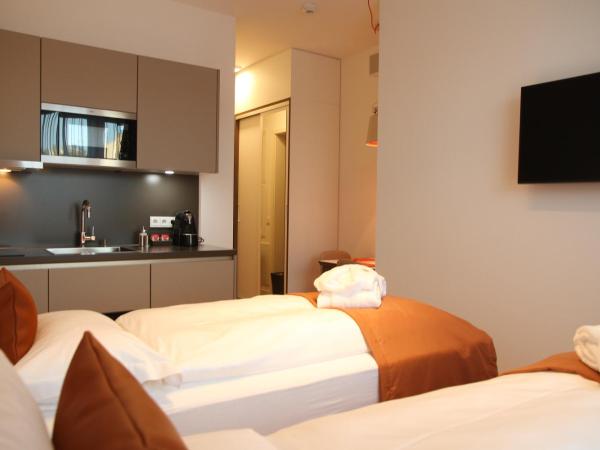 HighPark Berlin am Potsdamer Platz : photo 4 de la chambre studio avec 2lits simples