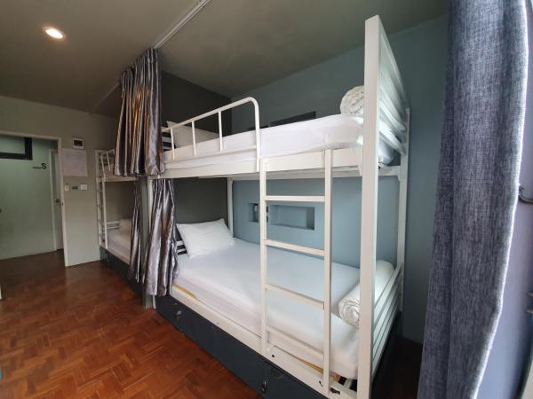 The August Hostel : photo 3 de la chambre lit dans dortoir mixte de 4 lits