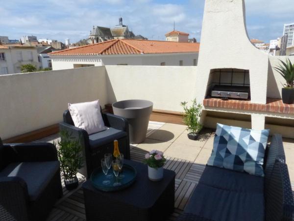 Sabl'Appart Les Sables d'Olonne : photo 8 de la chambre loft avec terrasse