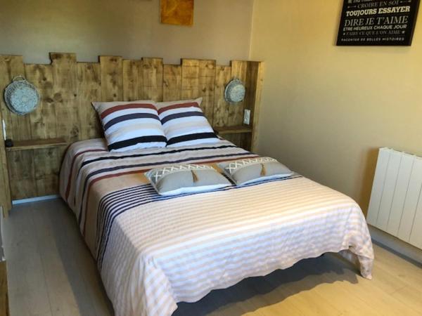 La maison de Lalouette : photo 3 de la chambre chambre double - vue sur jardin