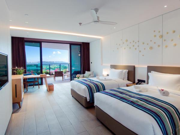 Sanya Conifer Resort : photo 4 de la chambre chambre lits jumeaux supérieure - vue sur mer