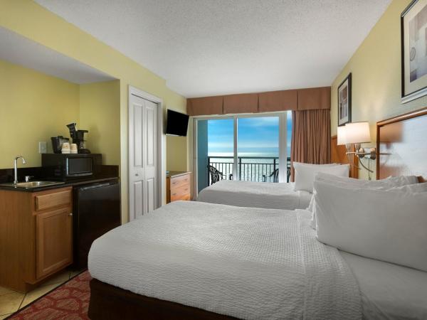 Bay View Resort Myrtle Beach : photo 3 de la chambre chambre avec 2 lits doubles bord de mer
