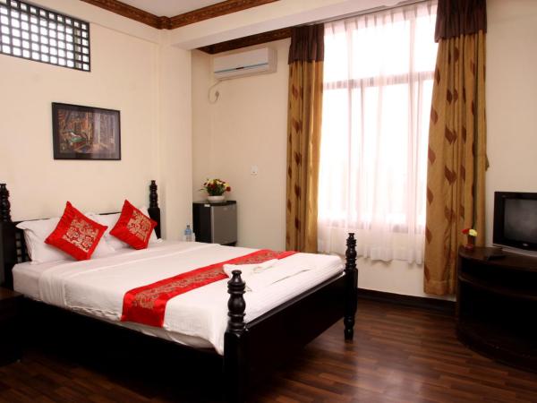 Dream Nepal Hotel and Apartment : photo 5 de la chambre studio avec cuisine et terrasse